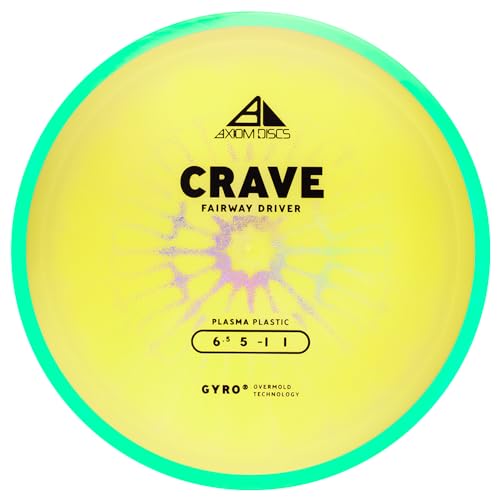 Axiom Discs Plasma Crave Disc Golf Fairway Driver (160-165g / Colors May Vary) - size: 160-165g