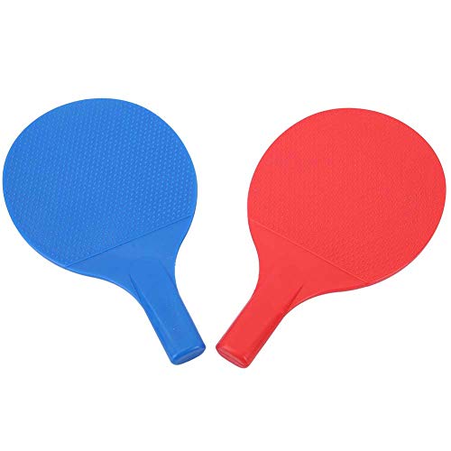 Table Tennis Racket Set for Kids Portable Outdoor Training Equipment with 2 Balls Ergonomic Handle Design Lightweight Durable Plastic Material Perfect for Indoor