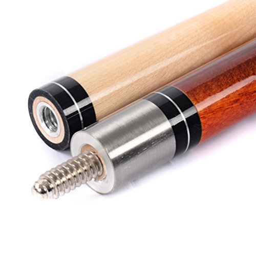 CUESOUL 19oz Pool Cue Sticks with Hard Pool Cue Case - color: E205-E103