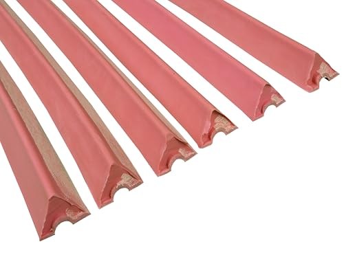 Accuplay Billiards Rubber Pool Table Cushions Choose 42" K66 or U23 Profile Set of 6 - size: U23-42"
