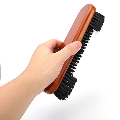2 Pieces Pool Pool Billiard Table Hair Brush Sweep Rail Clean Tool Cleaning Set Brush to Prevent Dirt on Felt for Playroom