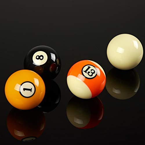 Collapsar AAA Grade Billiard Pool Ball Set,2-1/4" Regulation Size & Weight Full 16 Resin Balls(Several Styles Available)