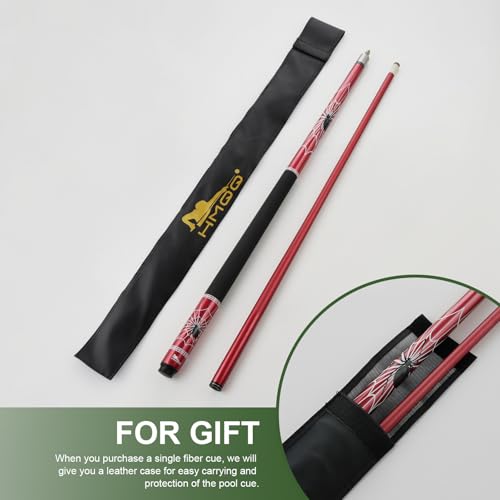 HMQQ 58" 2-Piece Fiberglass Graphite Composite Billiard Pool Cue Sticks (Several Colors Available, Weight from 19oz 21oz) - color: Blue, style: 19oz