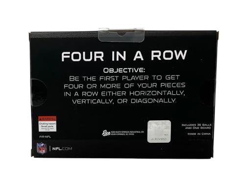 Rico Industries NFL Mini Travel Team 4 in A Row Mini Game- Wooden, Team Colors, 5.5" x 8" (New England Patriots) - style: New England Patriots