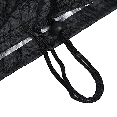 Billiard Table Dust Cover Outdoor Pool Protector with Drawstring Design Strong and Sturdy Structure 225x116x82cm