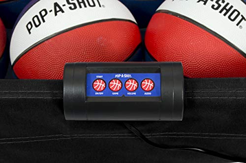 Pop-A-Shot - Home Dual Shot Arcade Basketball Game with NBA Graphics l Sensor Scoring l 16 Game Modes l 7 Balls l Foldable Storage l for All NBA Fans - style: Chicago Bulls