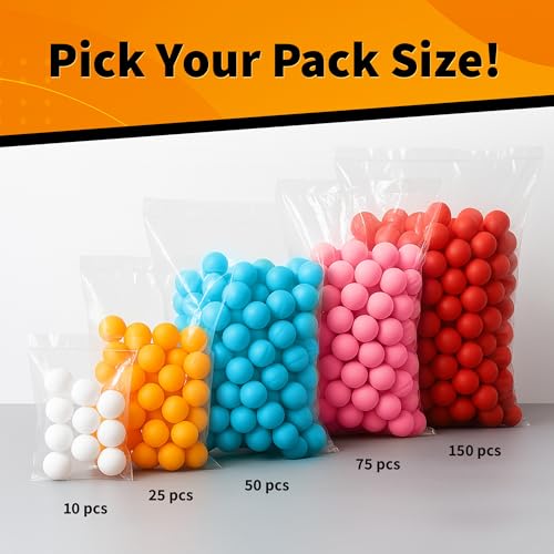Uberpong Personalized Ping Pong Balls, Custom Text or Message, Party Gifts - color: Gold, size: Pack of 150