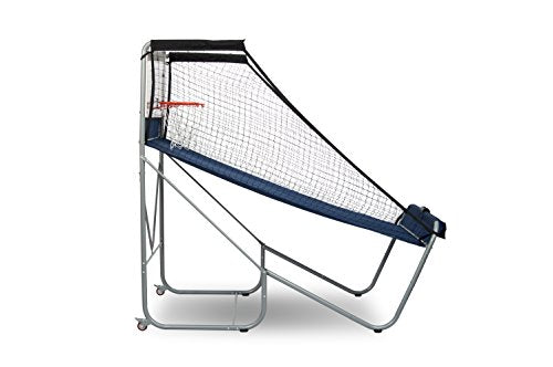 Pop-A-Shot - Home Dual Shot with NCAA Graphics l Sensor Scoring l 16 Game Modes l 7 Balls l Foldable Storage l for All NCAA Fans - style: Illinois Fighting Illini