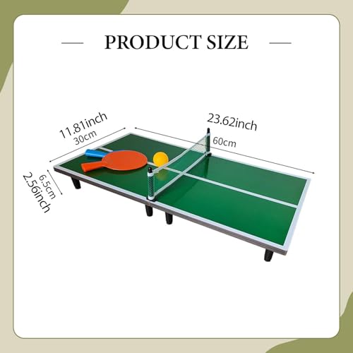 Table Compact Exercise Toy Detachable Table Tennis Table