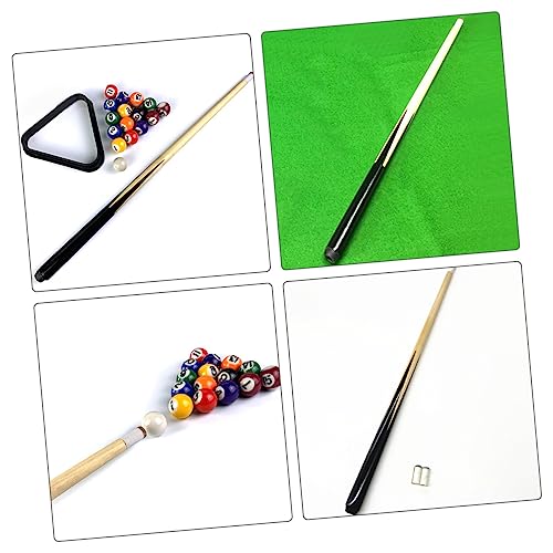 KICHOUSE Short Pool for Boys and Girls Billiard and Girls Pool Stick Made of Wood Easy to Use and Fun