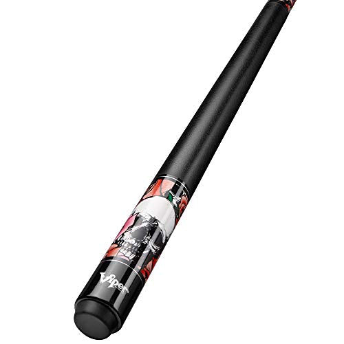 Viper by GLD Products Underground 58" Pool Cue - color: Skulls and Roses, size: 20 Ounce