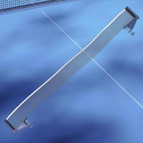 Luxshiny Retractable Table Tennis Net and Post Set Thickened Mesh with Clamps for Indoor Outdoor Use Portable Table Tennis Net Quick Assembly Stable Practice Enjoyment