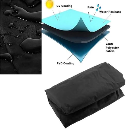 2pcs Foosball Table Cover Waterproof Soccer Resistant Indoor Outdoor