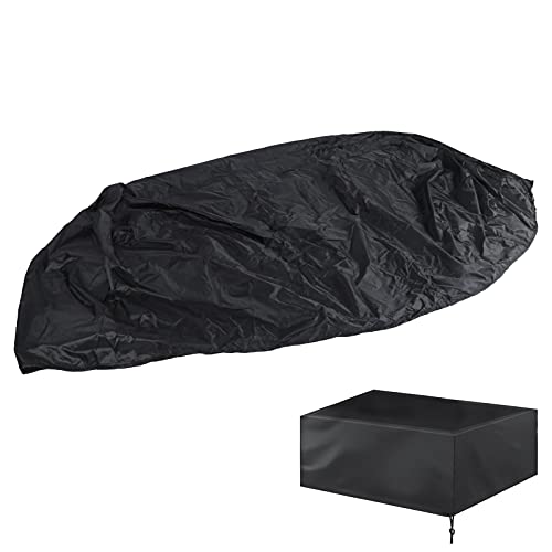 Billiard Table Dust Cover Outdoor Pool Protector with Drawstring Design Strong and Sturdy Structure 225x116x82cm
