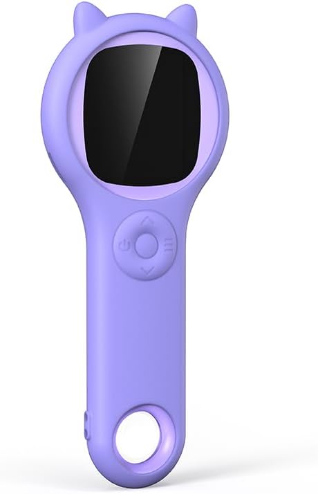 2Pcs Purple Kids Microscope-200X Fixed Focus Miniscope Portable Handheld Pocket Microscope -Science Toy for Toddlers, Christmas Birthday Gifts for Age 5 6 7 8 9 10 11 12 Girls Boys