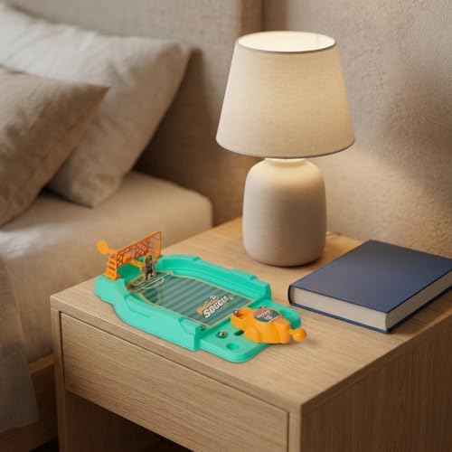 Desktop Bowling, Miniature Bowling Alley, Mini Wooden Desk Game, Portable Design Office Desk - style: Mini Soccer Game