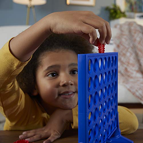 Hasbro Gaming Connect 4 Classic Grid, 4 in a Row Game, Strategy Board Games for Kids, 2 Players for Family and Kids, Easter Gifts for Boys and Girls, Ages 6+ - size: ONE SIZE