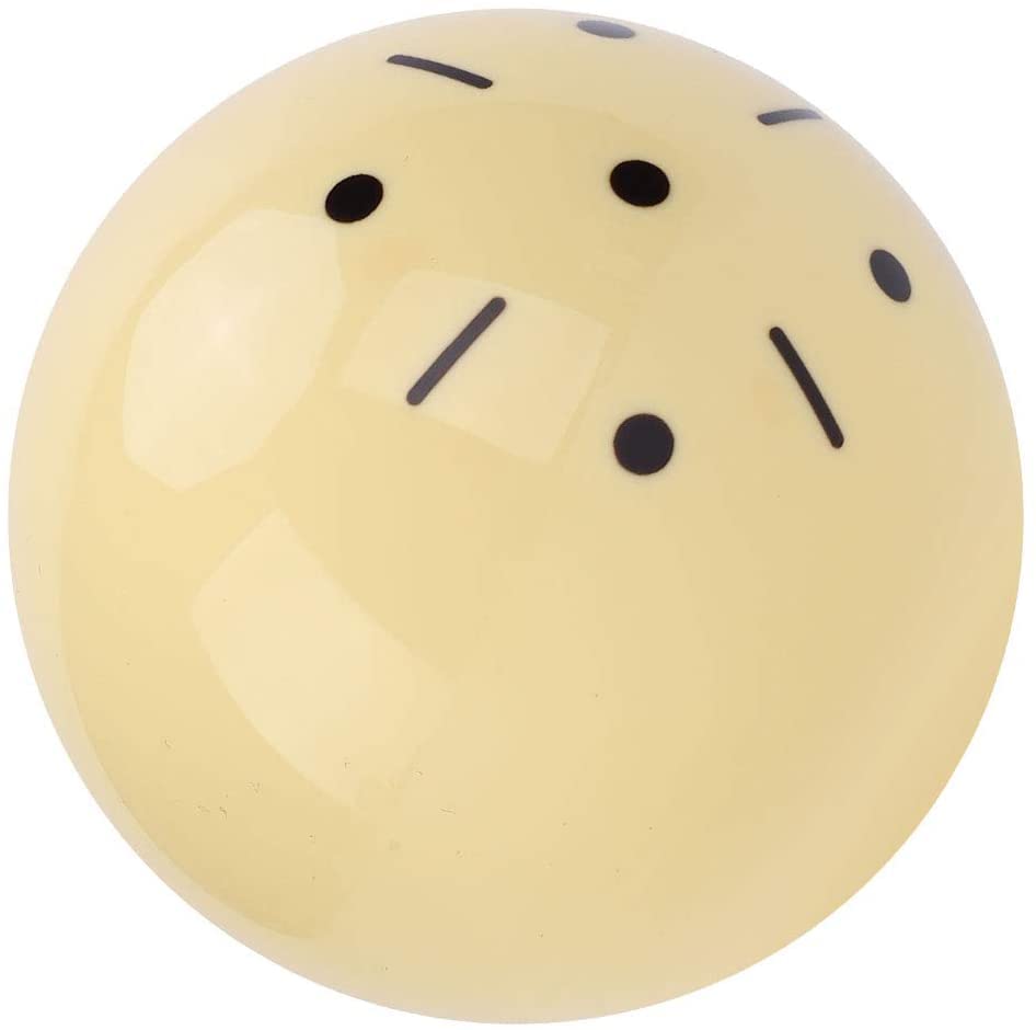 Champion 2-1/4" Billiard Practice Training Pool Cue Ball - color: Black Dot