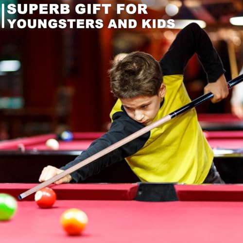 36”/42”/48” Canadian Maple Billiard Short Pool Cues for Tight Places - size: 42"