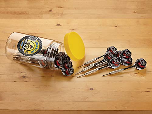 Viper Defender III Backboard & Sisal/Bristle Steel Tip Dartboard Bundle - style: Premium