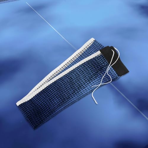 Polyester-Cotton Mesh Table Tennis Net Foldable Design Quick Installation Tight Rebound for Indoor Outdoor Standard Tables
