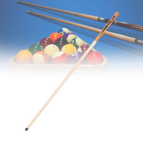 FILFEEL Short Pool Stick 41.34in – 14mm Tip Maple Billiard for Shots & Tight Spaces – 2-Piece Professional Pool Stick for Beginners and Advanced Players