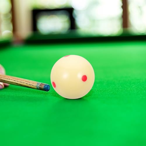Speckled Design Durable Cue Ball Pool Ball Billiard Training Tool for American Pool Billiards Practice Aiming Exercise