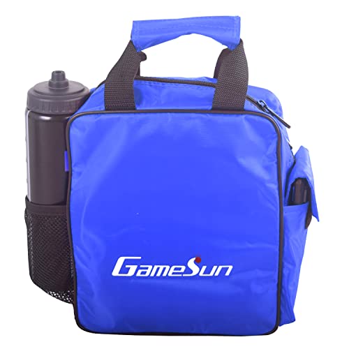 Disc Golf Set with 6 Discs and Mini Disc,Starter Disc Golf Bag,Towel - color: Blue