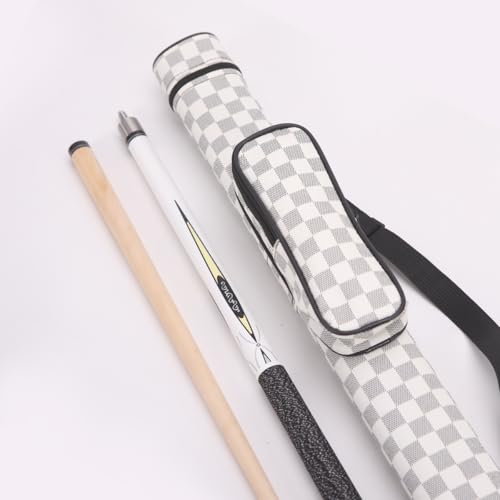 Canadian Maple Pool Cue Sticks (10mm/11.5mm/13mm), 58" 2-Piece Pool Sticks with Low Deflection Shaft,Billiard Sticks for Home, Bar, and Tournament Play - color: 11.5mm with case