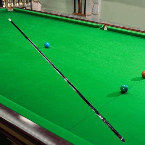 GSE Games & Sports Expert 58" 2-Piece Fiberglass Graphite Composite Billiard Pool Cue Sticks (Several Colors Available, Weight from 18oz, 19oz, 20oz, 21oz) - color: Black, style: 19oz