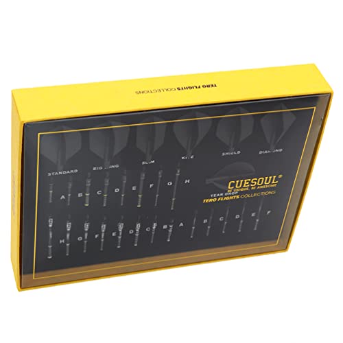 CUESOUL TERO Dart Flights Collection,Include Different Shapes and Sizes