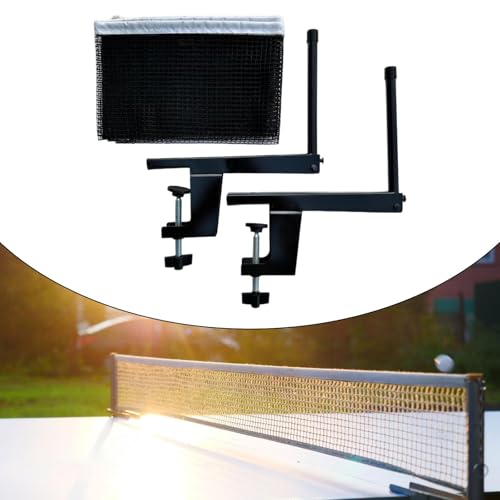 Pingpong Net with Clamps Accessories Nonslip Replacement Table Tennis Net Clip