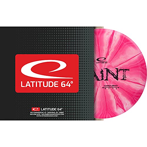 Latitude 64 Retro Saint Disc Golf Fairway Driver | Slightly Overstable Disc Golf Driver | Grippy Base Plastic | Fairway Driver Disc Golf Disc | Frisbee Golf Driver | 170g+ - color: Red
