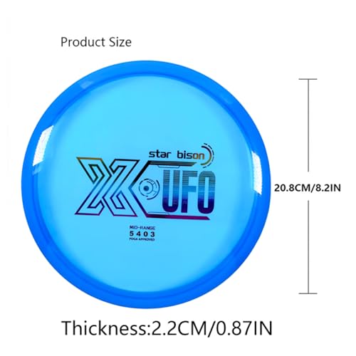 X-UFO Disc Golf Set - Disc Golf Starter Set, Includes 1 Putter, 1 Driver, and 1 midrange disc, Weighing 170-178 Grams Suitable for Beginners and Professional disc Golf tournaments - color: Set 4