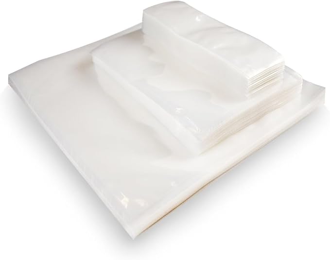 UltraSource - Chamber Machine Pouches 3 Mil Thickness, 2.5" x 8", Pack of 2000 Vacuum Chamber Pouches, BPA-Free Pre-Cut Chamber Vacuum Sealer Bags with tear notch