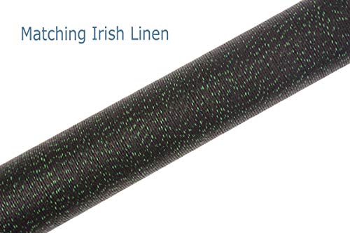 58 inch Hand-Painted Series 2-Piece Billiard Pool Cue Stick with Irish Linen Wrap - color: Green, size: 20oz