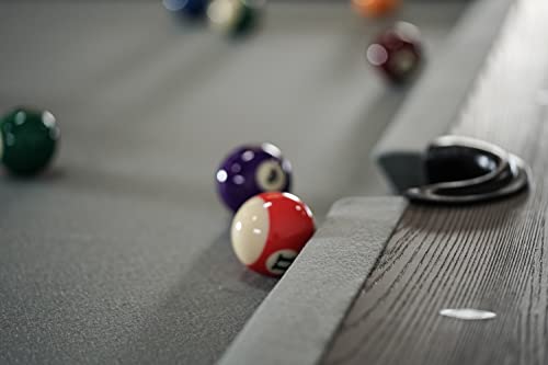 Nixon Billiards - Birdy Slate Billiard Pool Table- Grayson Grey - 7ft and 8ft - Whiteglove - size: 7FT WG installation (Yes), style: Club master II
