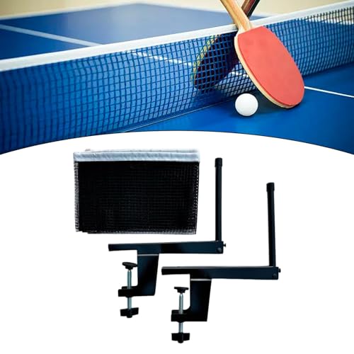 Pingpong Net with Clamps Accessories Nonslip Replacement Table Tennis Net Clip