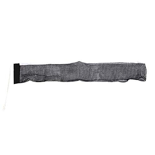 Replacement Table Tennis Net, Indoor and Outdoor Table Tennis Net, Heavy Duty Table Tennis Net, Replacement ARY for Table Tennis Training (Black)