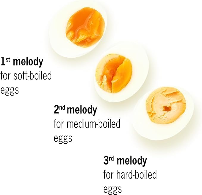 Mafia Beepegg – Egg Timer for Boiling Eggs – Musical Egg Cooker for Soft, Medium, Hard Boiled Eggs – Food Safe – Singing Floating Egg Timer – Egg Cooker for 3 Levels of Doneness - Brainstream