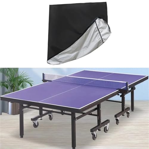 Premium Tennis Table Cover Wind Proof Waterproof Folding Pings