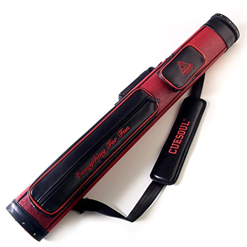 CUESOUL 19oz Pool Cue Sticks with Hard Pool Cue Case - color: E104-E102