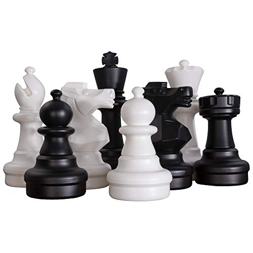 MegaChess 25 Inch Giant Plastic Chess Set - Accessories Available! (w/Plastic Board) - size: w/ Plastic Board