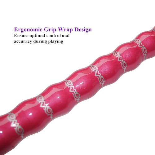 58" Pool Cue Stick,13mm 2-Piece Maple Hardwood Ergonomic Design Billiard Cues Kit,19/20/21oz - color: Rose, style: 20oz