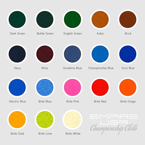 Championship - Invitational Felt w/Teflon - 7/8/9ft - color: Academy Blue, size: 7ft