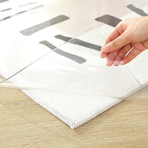 Clear Mat for Hard Floor Wood/Tile End Table Fridge Office Desk Chair on Carpet or Any Furniture Surface Home Kitche Thick and Sturdy 0.06in/1.5mm Thickness(20x''24'') - size: 20x''24''