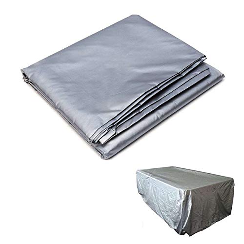 SEIWEI 7ft Billiard Table Dust Cover Outdoor Pool Table Cover Foldable and Waterproof Silver - color: Sliver, size: 7ft
