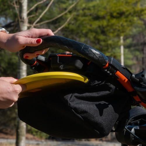 Bag Boy Quad Pro Disc Golf Cart - color: Black/Slate