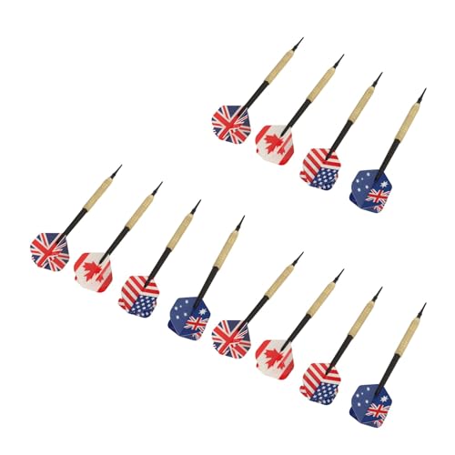 Soft Tip Dart Set with 50 Dart Tips, 12 Flights, Easy to Replace Barrels, Plastic Tip for Electronic Dartboard