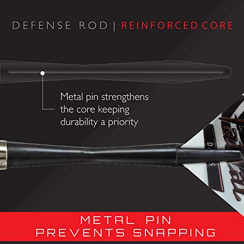 Viper Defender III Backboard & Sisal/Bristle Steel Tip Dartboard Bundle - style: Elite
